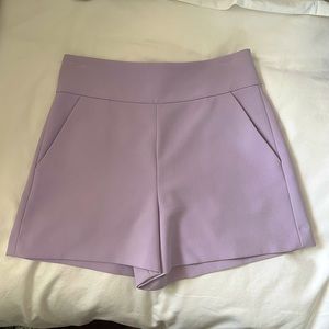 Alice + Olivia Lavender Shorts